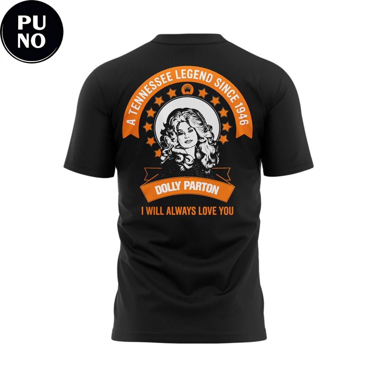 Tennessee Volunteers Tribute to Dolly Parton 2026 T-Shirt
