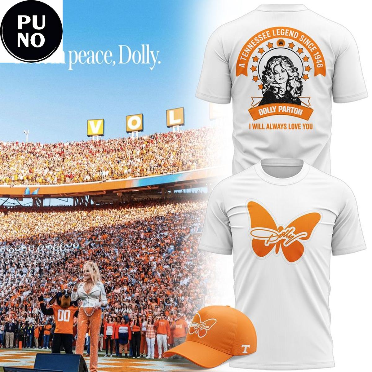 Tennessee Volunteers Tribute to Dolly Parton 2026 T-Shirt