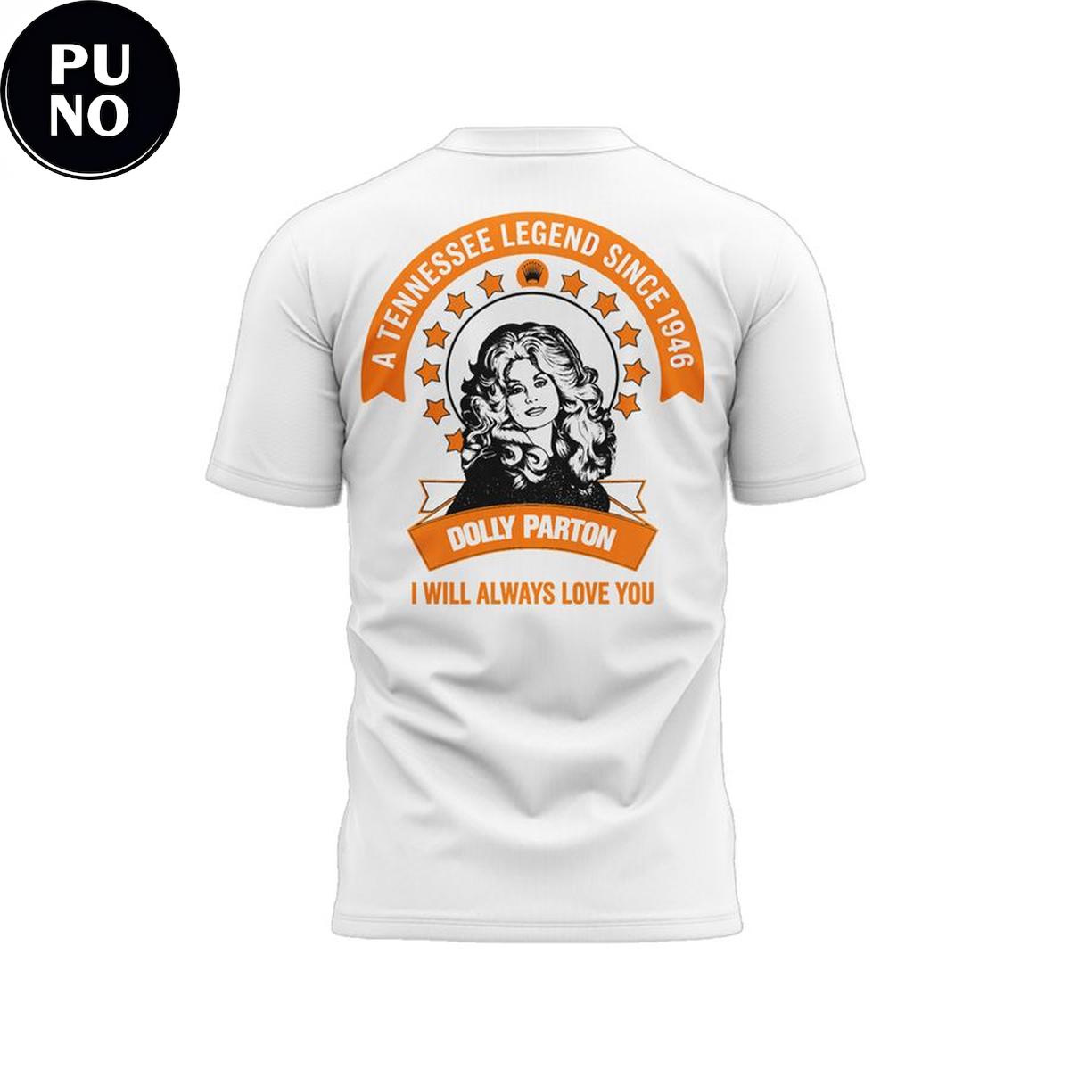 Tennessee Volunteers Tribute to Dolly Parton 2026 T-Shirt
