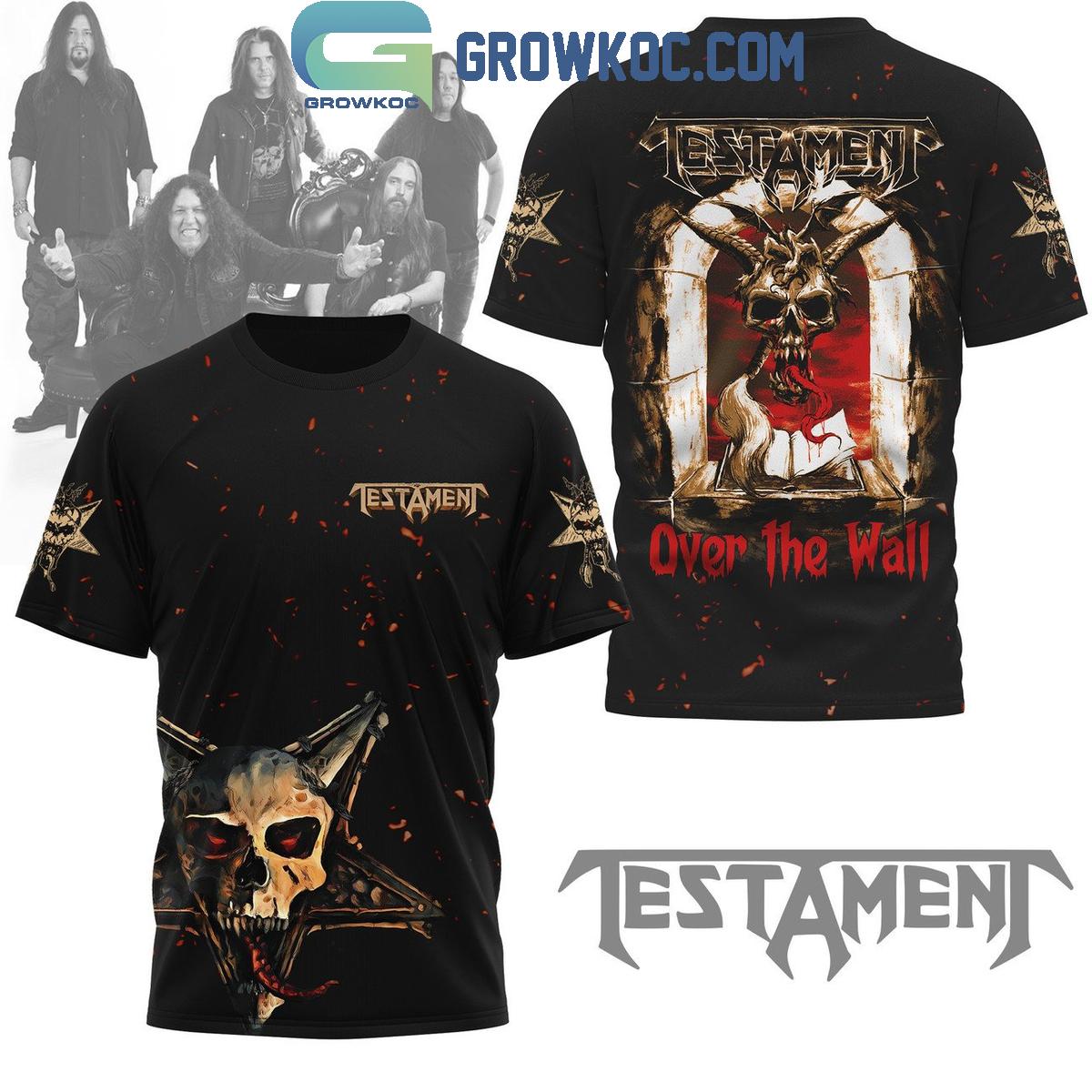 Testament Over The Wall Hoodie T-Shirt