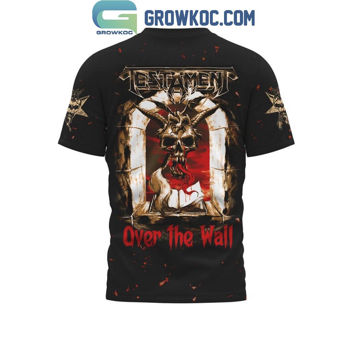 Testament Over The Wall Hoodie T-Shirt