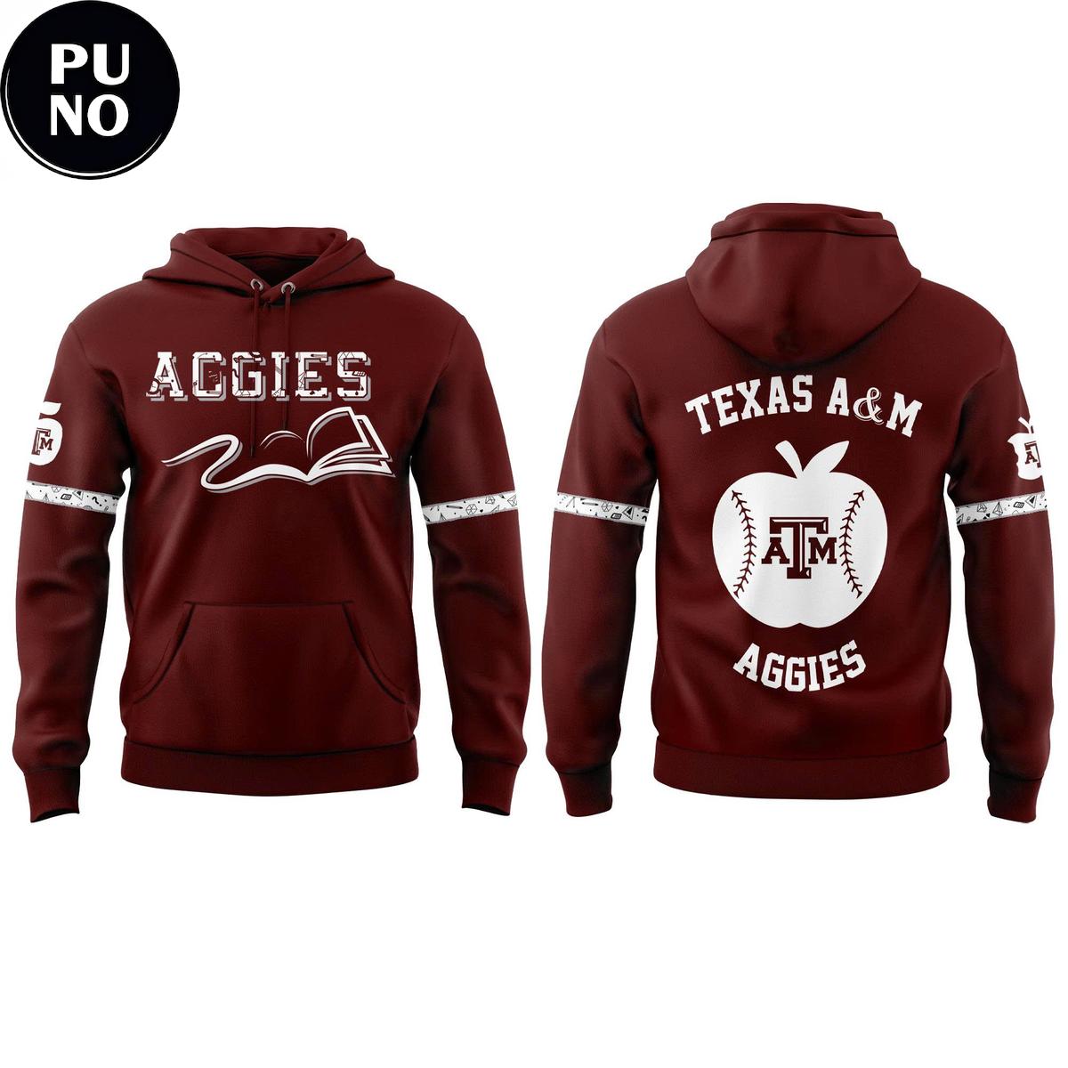 Texas A&M Teacher Appreciation Night 2026 Hoodie Shirt