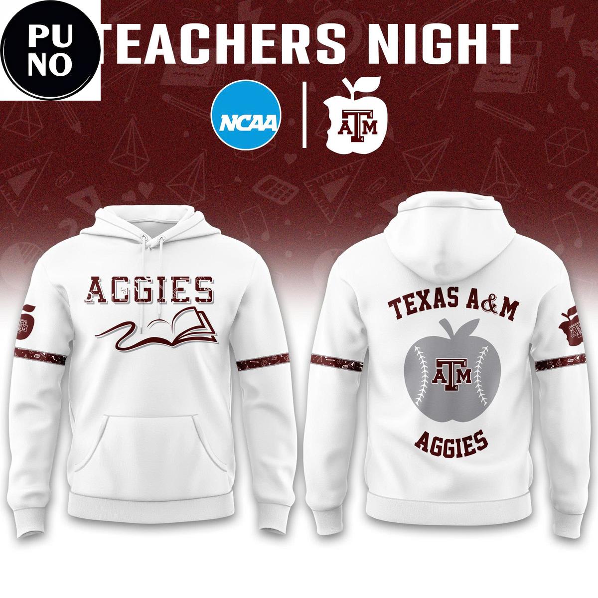 Texas A&M Teacher Appreciation Night 2026 Hoodie Shirt