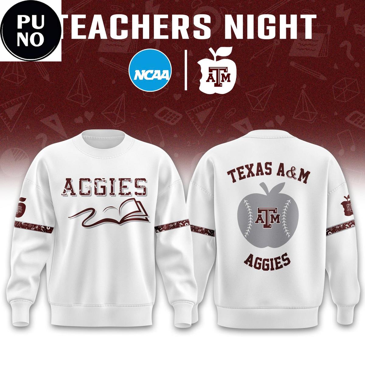 Texas A&M Teacher Appreciation Night 2026 Hoodie Shirt