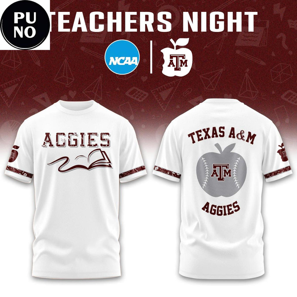 Texas A&M Teacher Appreciation Night 2026 Hoodie Shirt