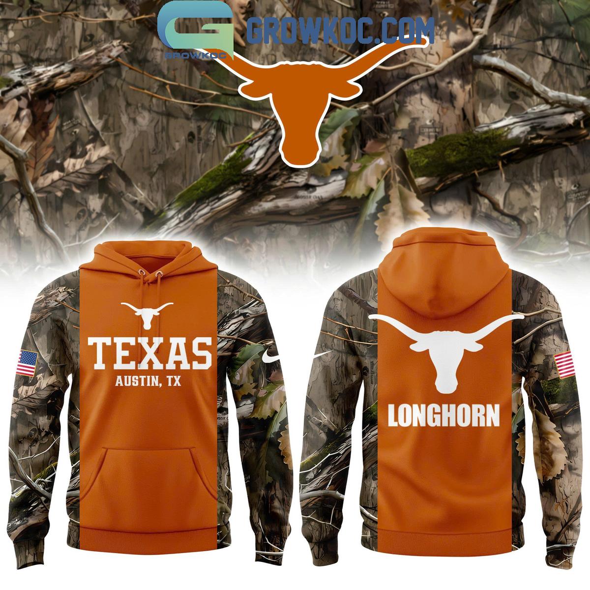 Texas Longhorns Hunting Hoodie Shirt