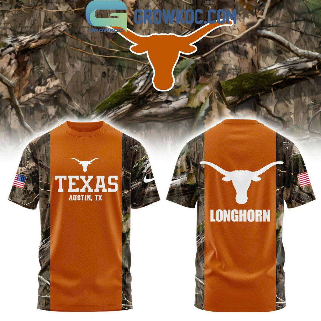 Texas Longhorns Hunting Hoodie Shirt