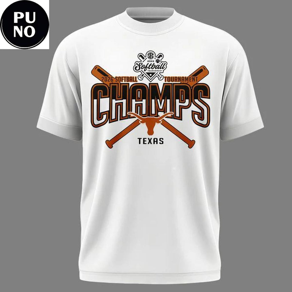 Texas Longhorns Softball SEC Champions 2026 T-Shirt