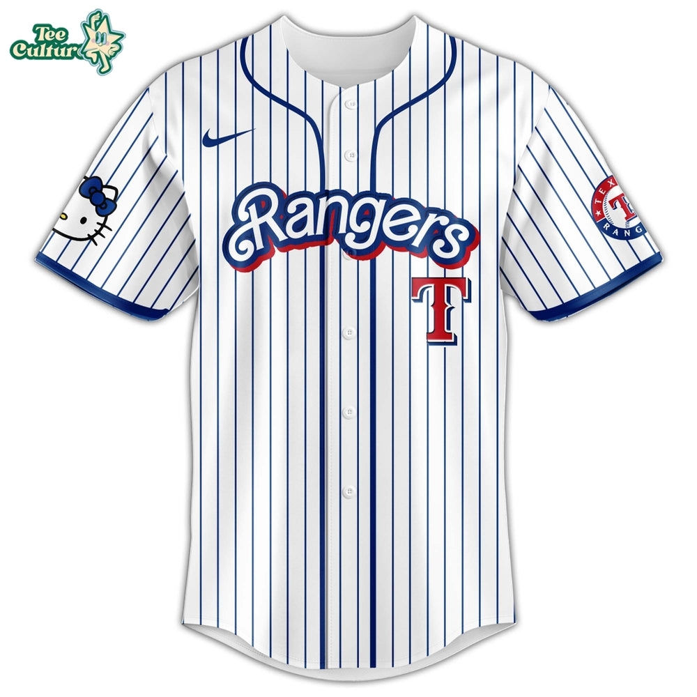 Texas Rangers MLB 2026 Hello Kitty Celebration Jersey
