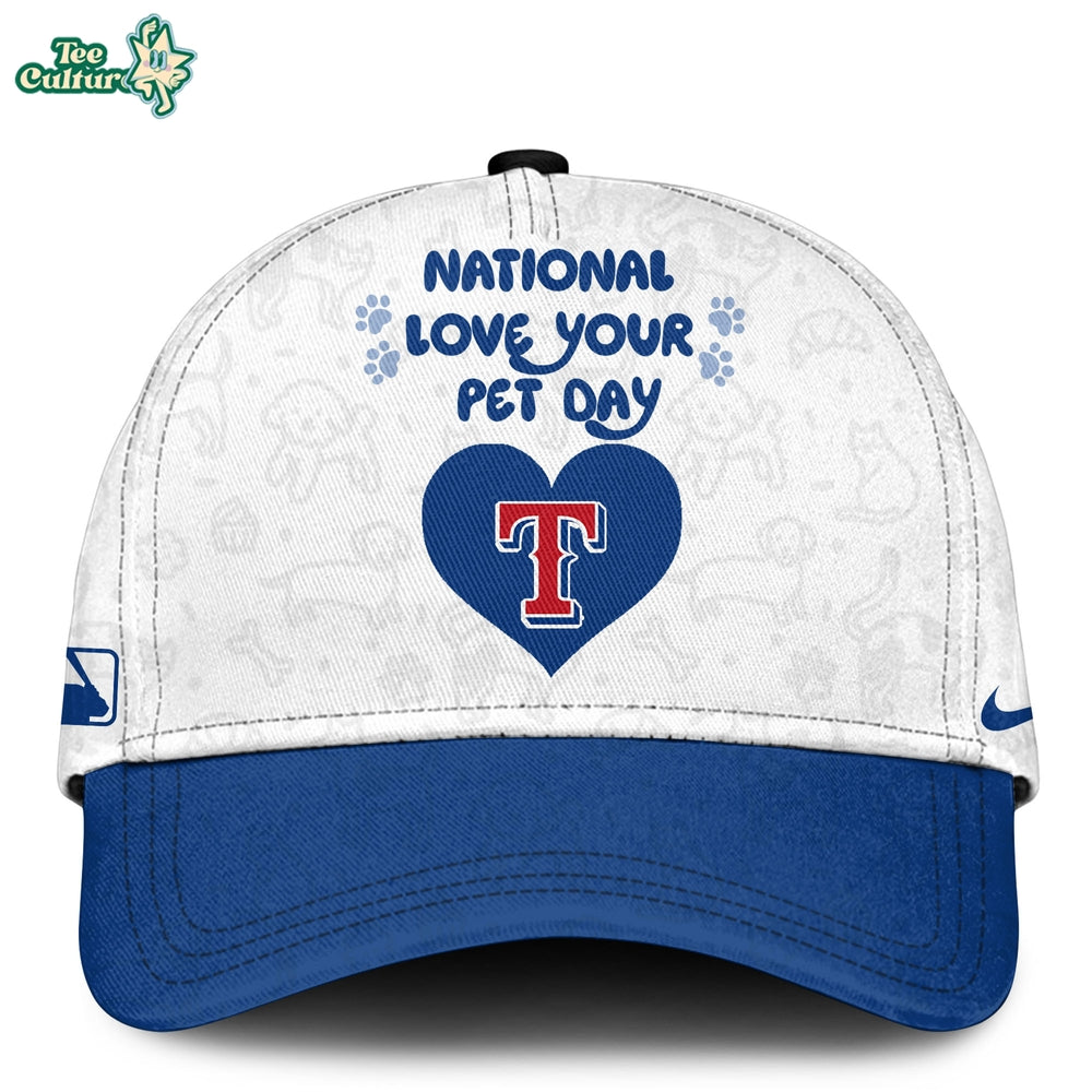 Texas Rangers National Love Your Pet Day 2026 Special Edition Baseball Jersey