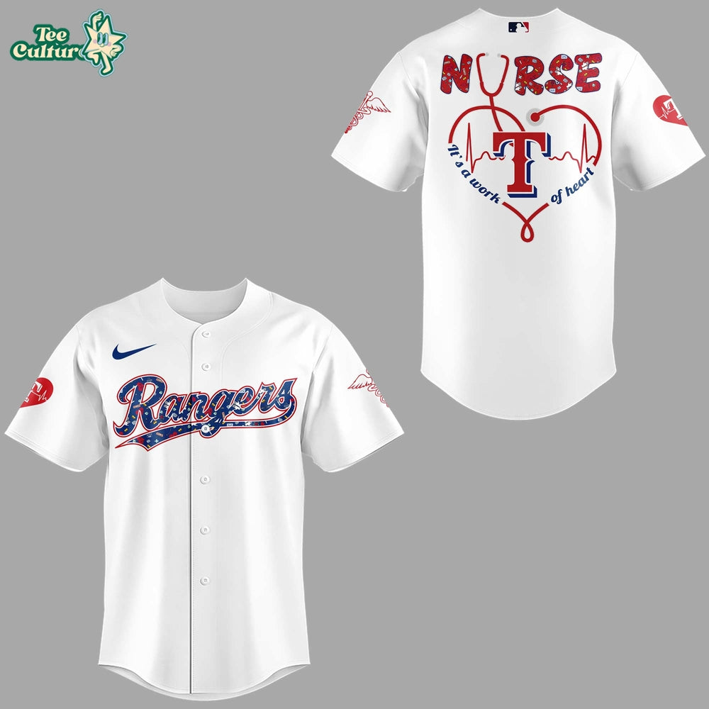 Texas Rangers Nurses Night 2026 Special Edition MLB Jersey