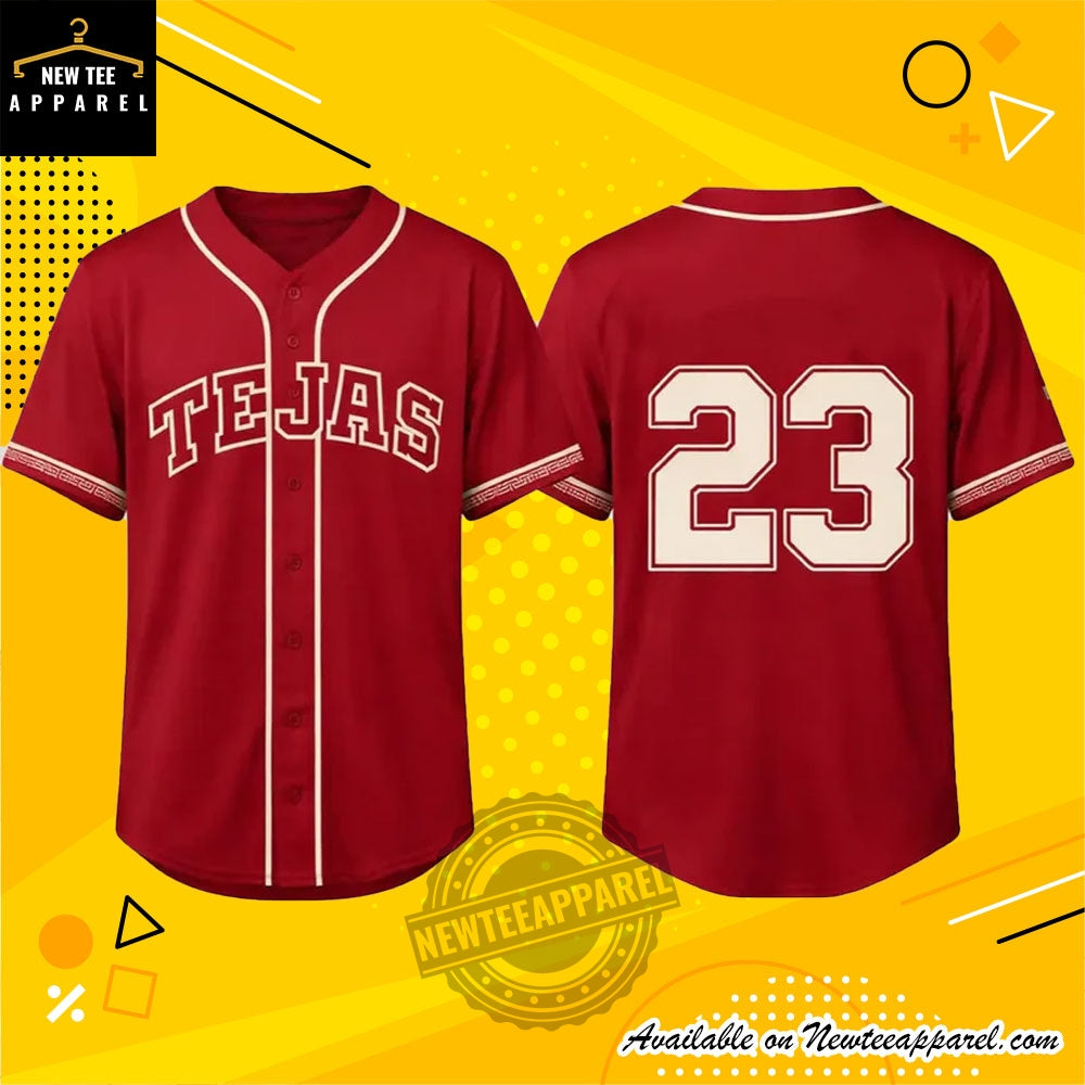 Texas Rangers Tejas City Connect Jersey