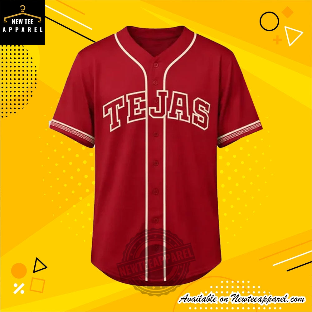 Texas Rangers Tejas City Connect Jersey
