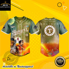 Texas Rangers X Project Hail Mary Custom Baseball Jersey