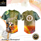 Texas Rangers X Project Hail Mary Custom Baseball Jersey