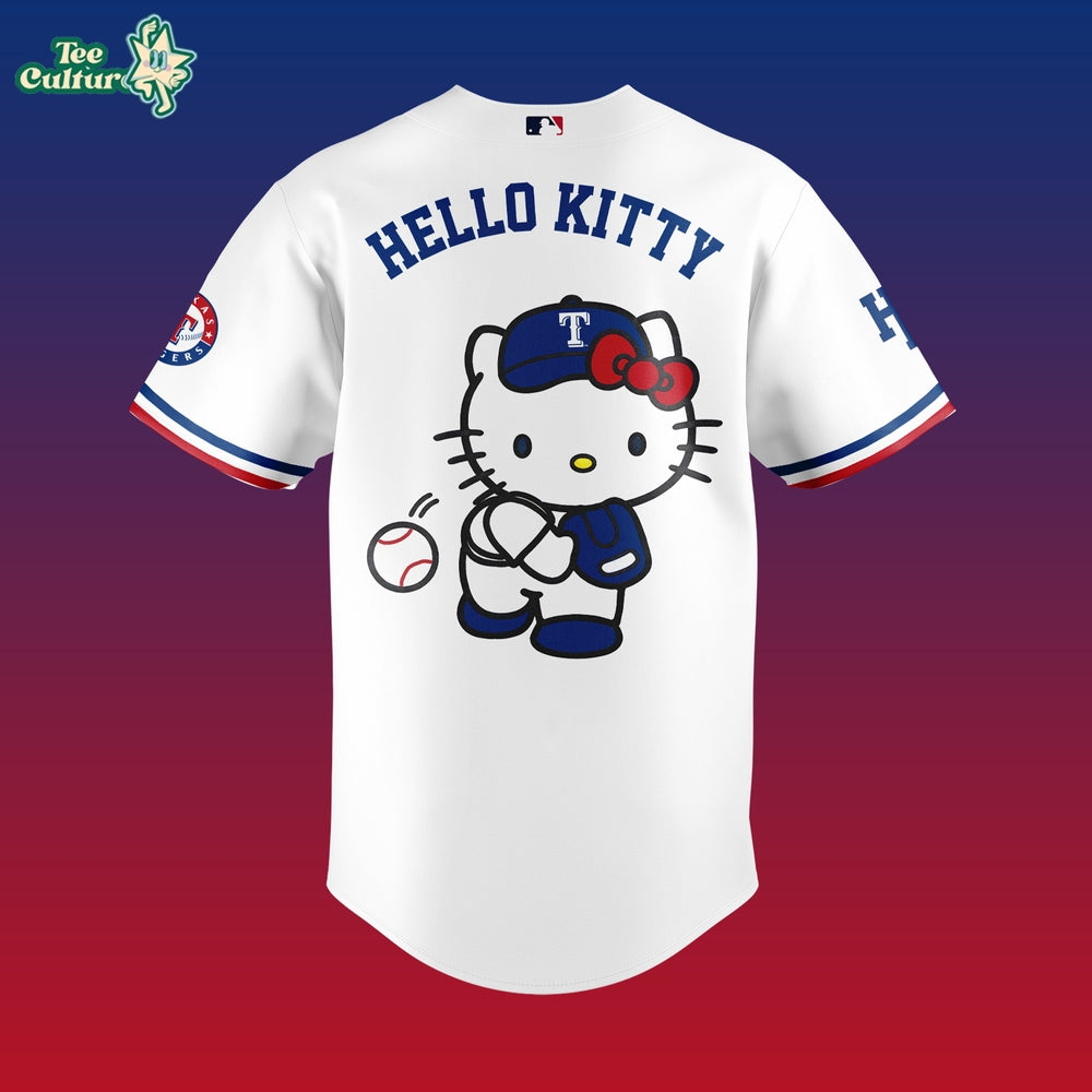 Texas Rangers x Hello Kitty Night Jersey Limited Edition