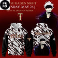 Texas Rangers x Jujutsu Kaisen Night 2026 Hoodie