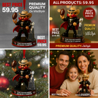 Texas Tech Red Raiders Big 12 Champions 2025 Ornament