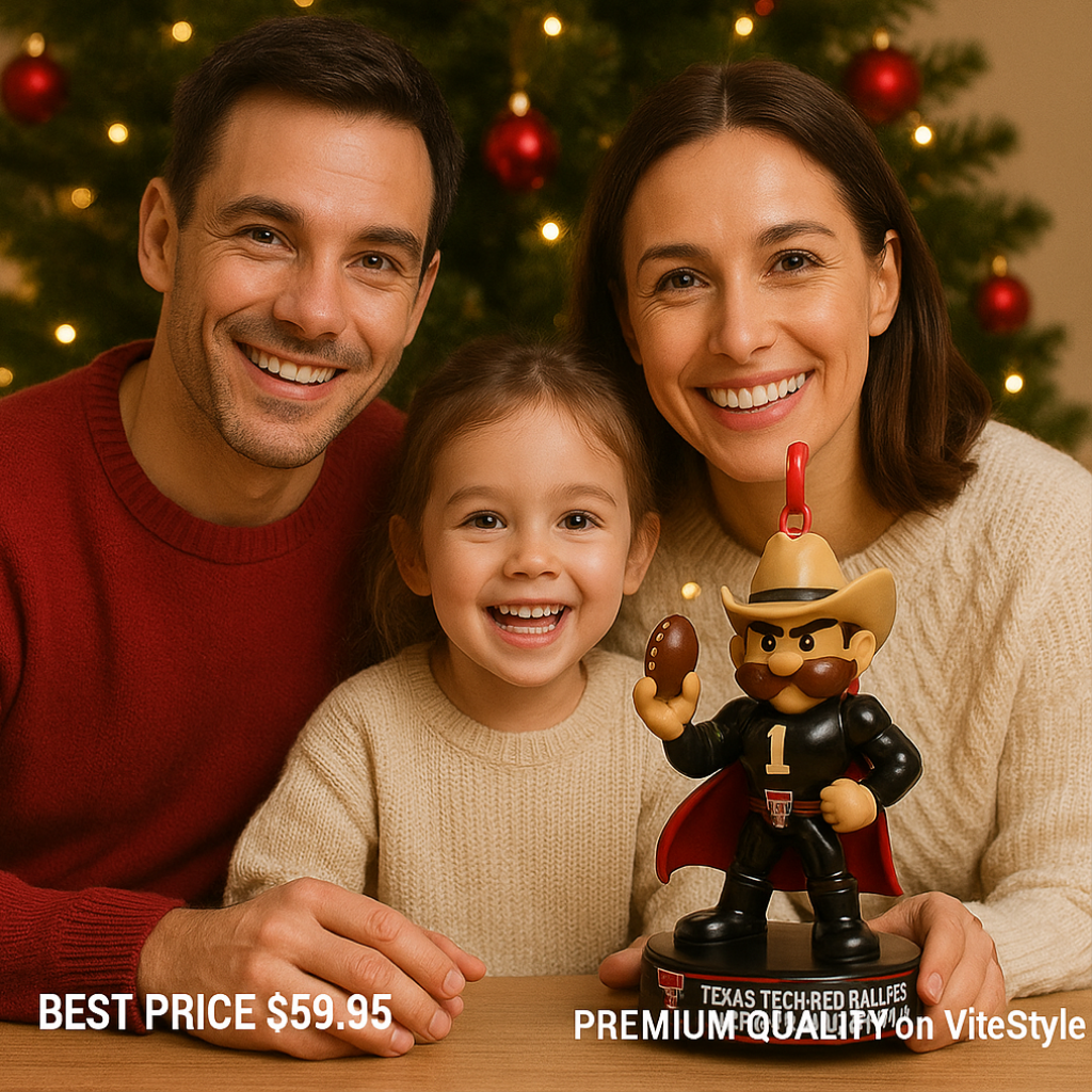 Texas Tech Red Raiders Big 12 Champions 2025 Ornament