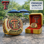 RARE Texas Tech Red Raiders Champion Ring