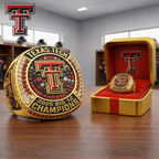 RARE Texas Tech Red Raiders Champion Ring