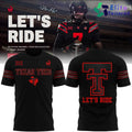 Texas Tech Red Raiders Let’s Ride 2026 Black Graphic T-Shirt