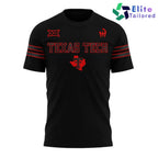Texas Tech Red Raiders Let’s Ride 2026 Black Graphic T-Shirt