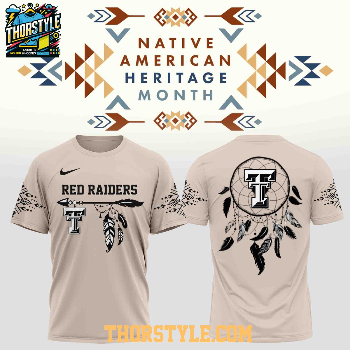 Texas Tech Red Raiders Native American Heritage The Root The Pride 2025 Hoodie