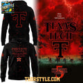 Texas Tech Red Raiders Stranger Things Christmas At Upside Down NCAA Hoodie