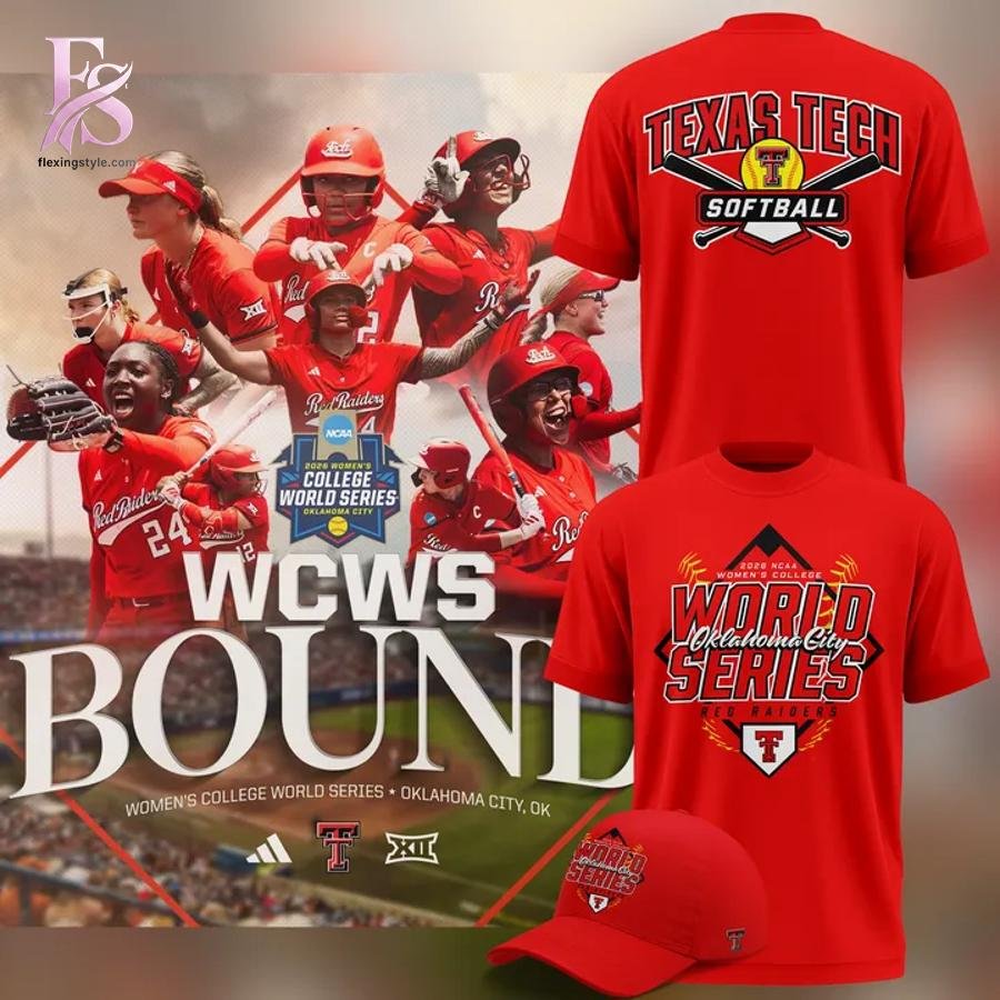 Texas Tech Softball 2026 World Series Shirt