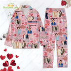 The 1975 Band Valentine Pink Pajamas Set for 1975’Lover