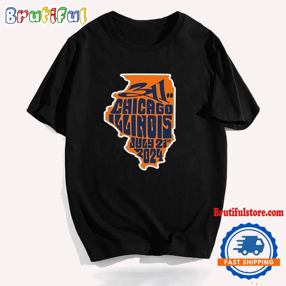The 311 July 21 2024 Chicago IL T Shirt