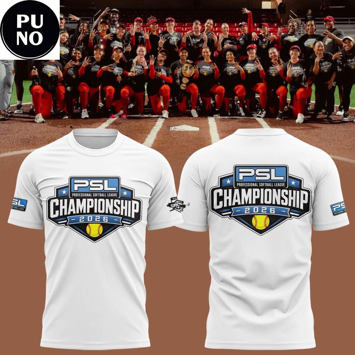 The Atlanta Smoke 2026 PSL Championship T-Shirt