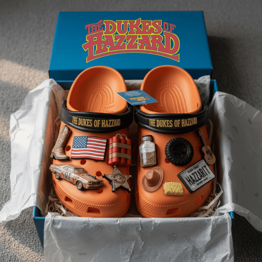 The Dukes Hazzard Croc Charms