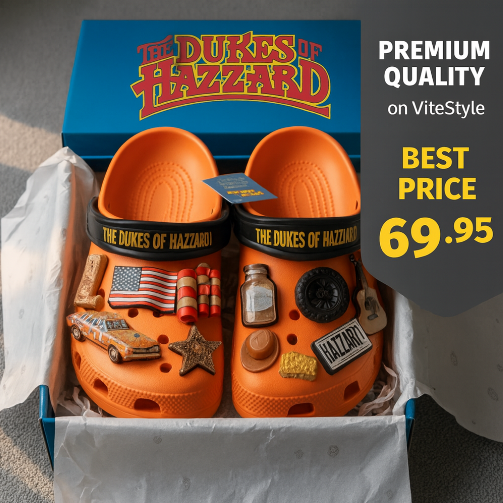 The Dukes Hazzard Croc Charms