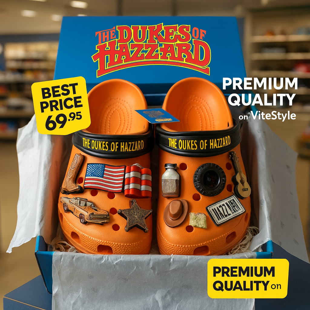 The Dukes Hazzard Croc Charms