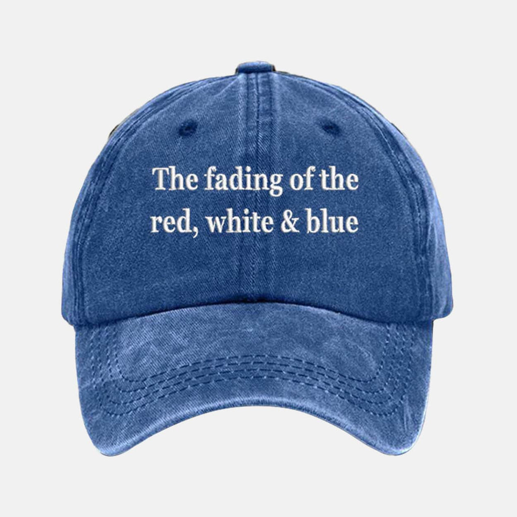 The Fading Of The Red White And Blue Hat