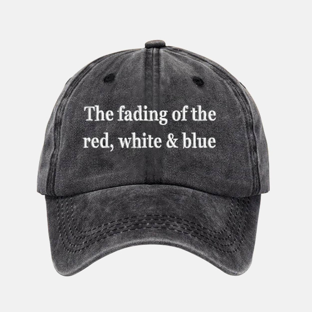 The Fading Of The Red White And Blue Hat