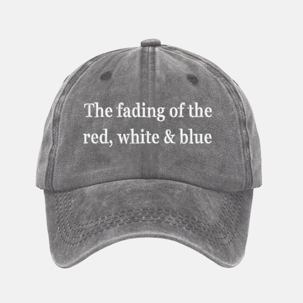 The Fading Of The Red White And Blue Hat