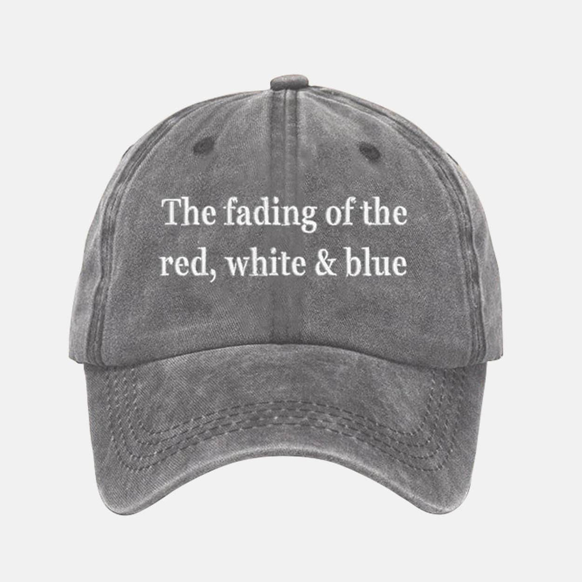 The Fading Of The Red White And Blue Hat
