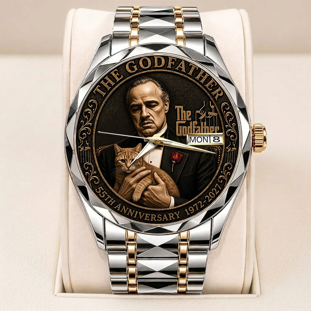 The Godfather 55th Anniversary Alloy Luxury Quartz Watch - TANTN25234