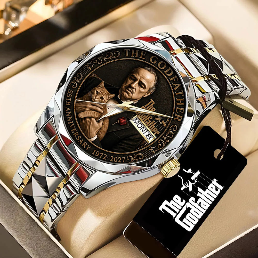 The Godfather 55th Anniversary Alloy Luxury Quartz Watch - TANTN25234