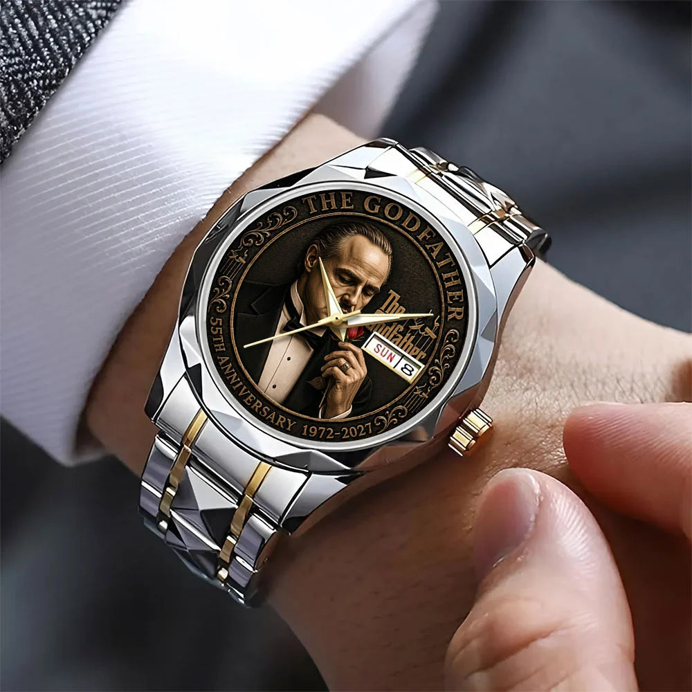 The Godfather 55th Anniversary Alloy Luxury Quartz Watch - TANTN25235