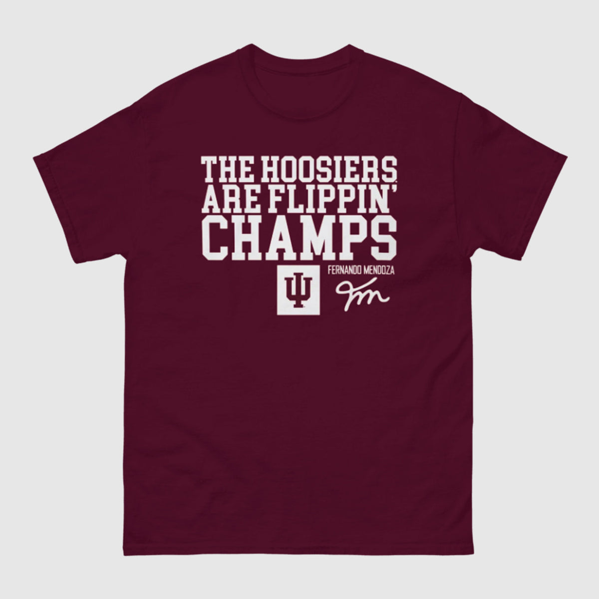 The Hoosiers Are Flippin’ Champs Shirt