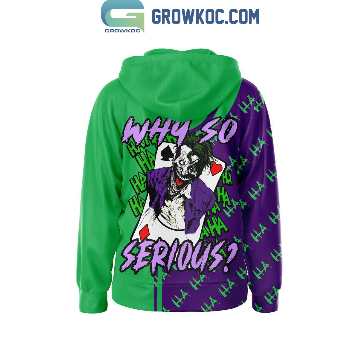 The Joker Batman DC Comic Why So Serious Hoodie Shirts