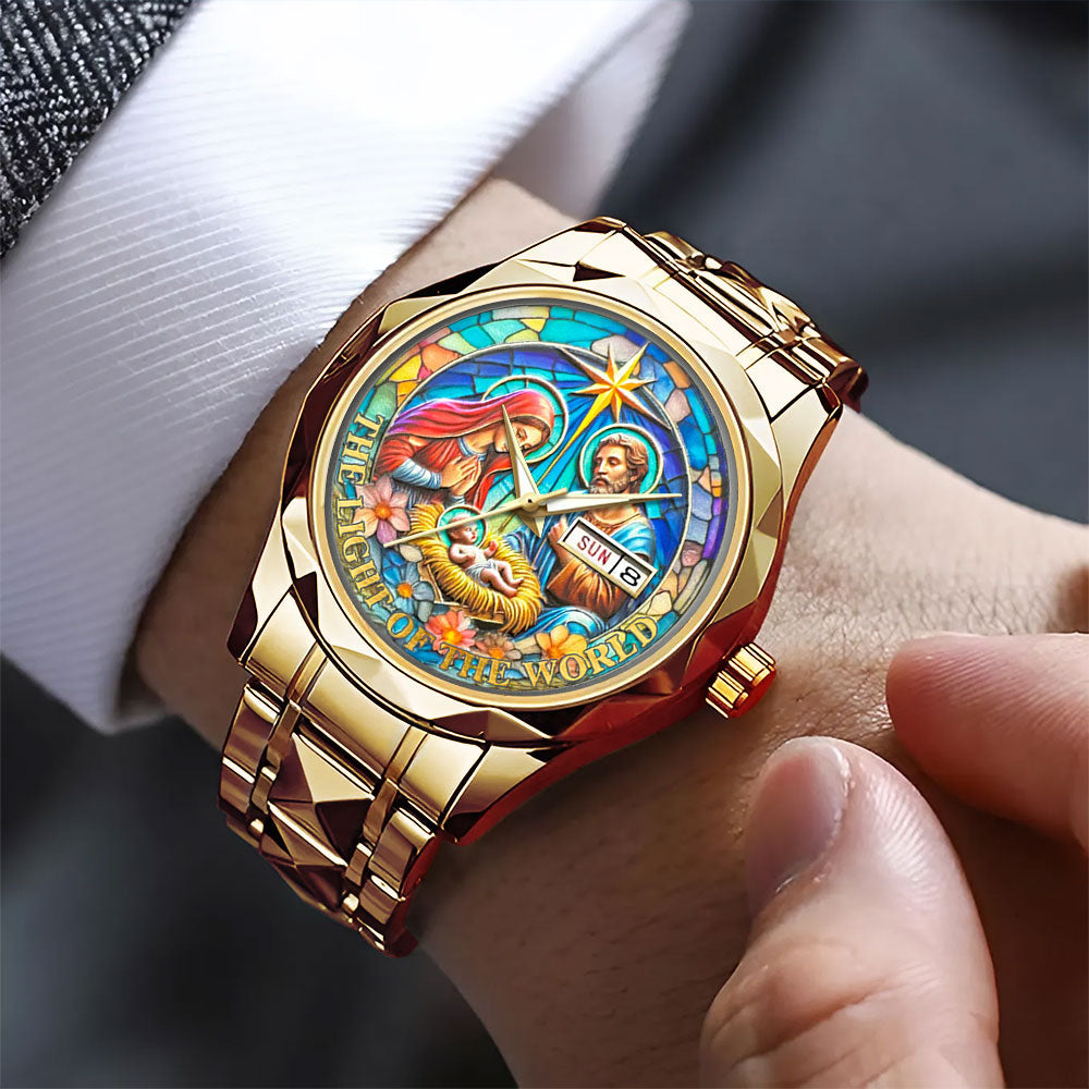 The Light of The World Alloy Luxury Quartz Watch - MAITM 12488