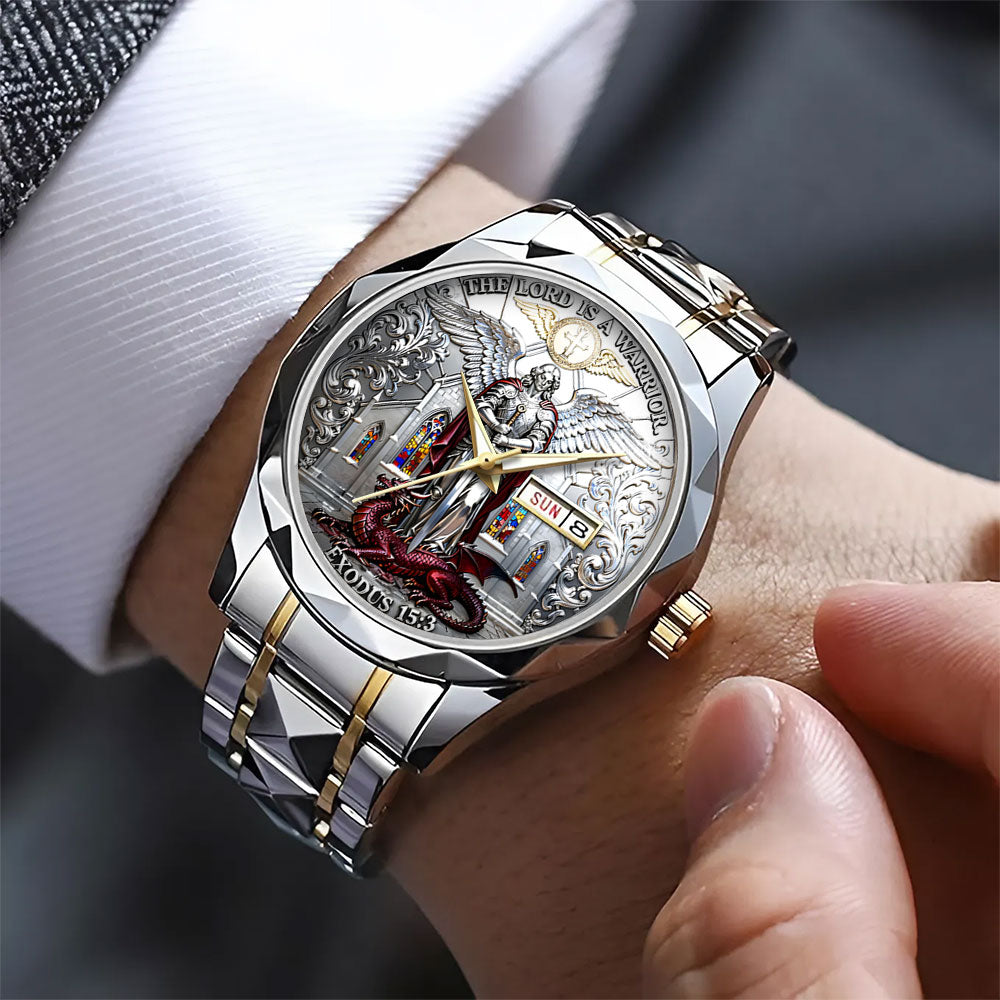 The Lord Is Warrior Alloy Luxury Quartz Watch - TANTN19691