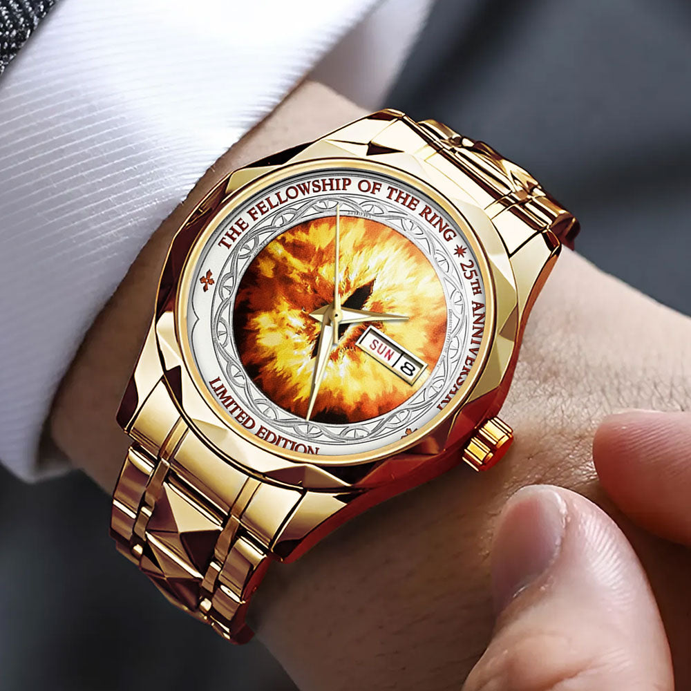 The Lord Of The Rings 25th Anniversary Alloy Luxury Quartz Watch - TMTHU2766