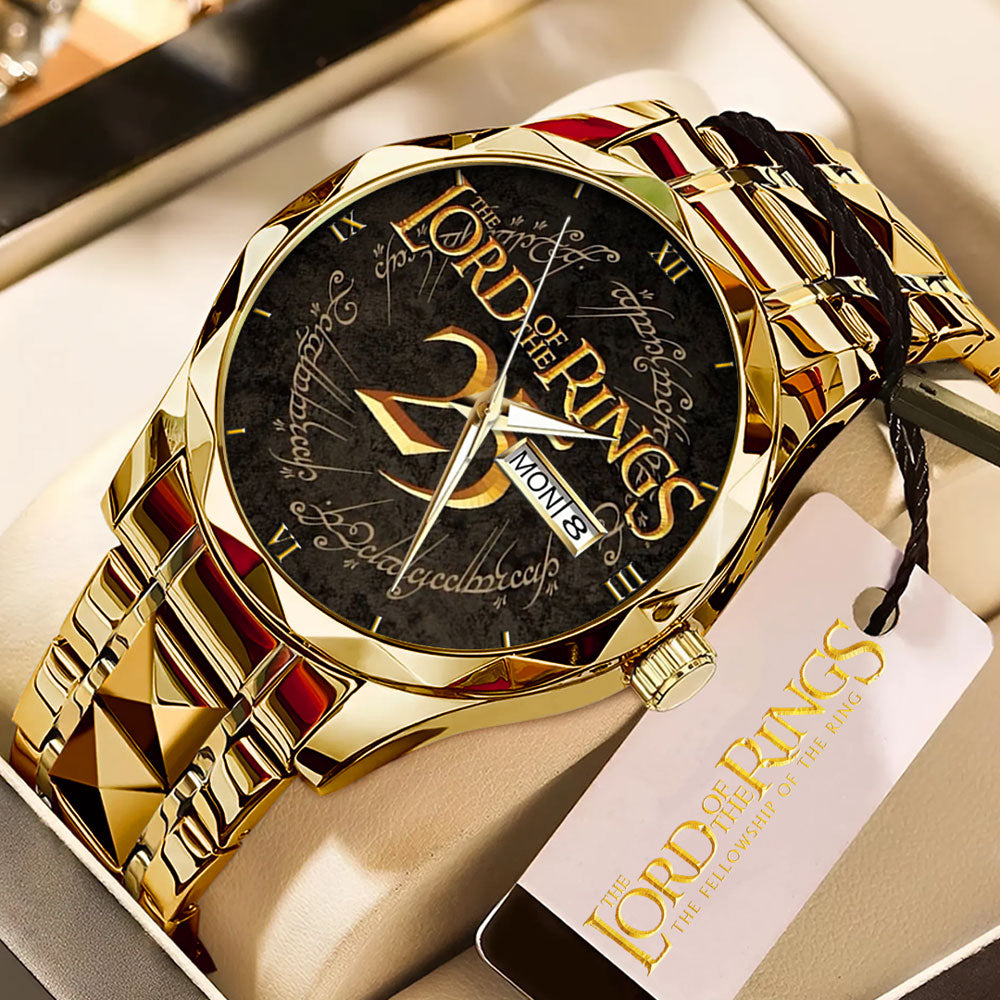 The Lord of the Rings 25th Anniversary 2026 Alloy Luxury Quartz Watch - GNE4735