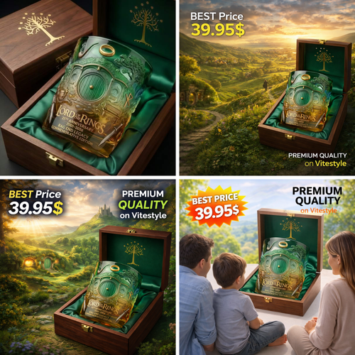 The Lord of the Rings 25th Anniversary Commemorative Whiskey Glass